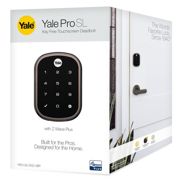 ProSL - Touchscreen Keyless Deadbolt w- Z-Wave, RubbedBronze