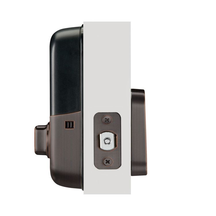 ProSL - Touchscreen Keyless Deadbolt w- Z-Wave, RubbedBronze