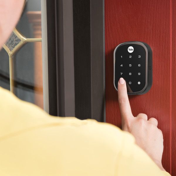 ProSL - Touchscreen Keyless Deadbolt w- Z-Wave, RubbedBronze