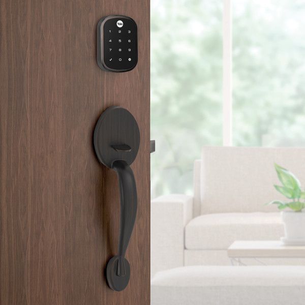 ProSL - Touchscreen Keyless Deadbolt w- Z-Wave, RubbedBronze