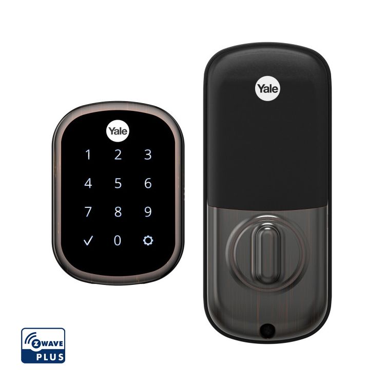 ProSL - Touchscreen Keyless Deadbolt w- Z-Wave, RubbedBronze