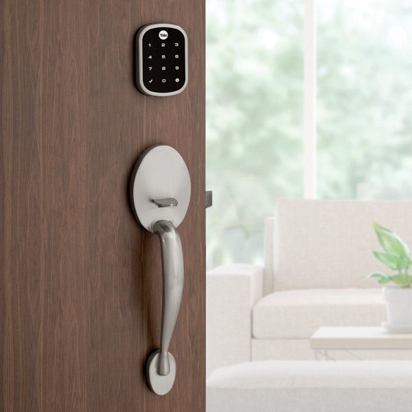 ProSL - Touchscreen Keyless Deadbolt w- Z-Wave, Satin Nickel