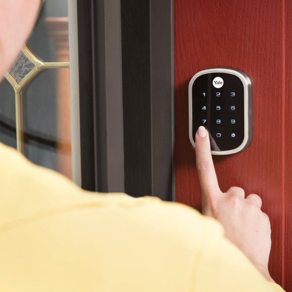 ProSL - Touchscreen Keyless Deadbolt w- Z-Wave, Satin Nickel