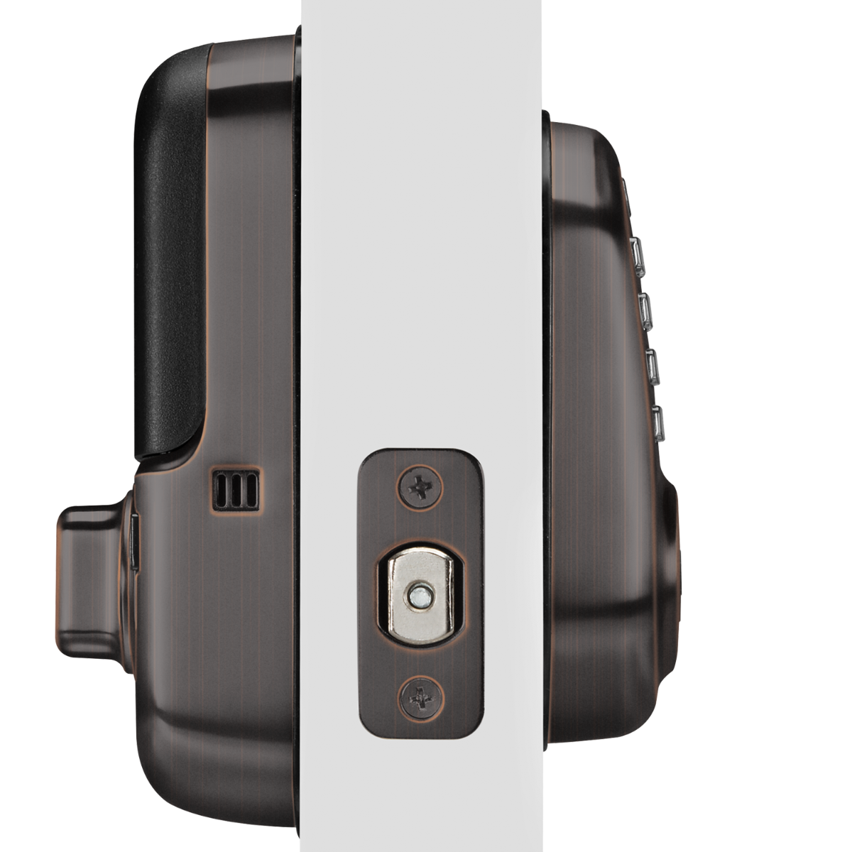 Assure Keypad Keyed Deadbolt w- Z-Wave, Oil Rubbed Bronze