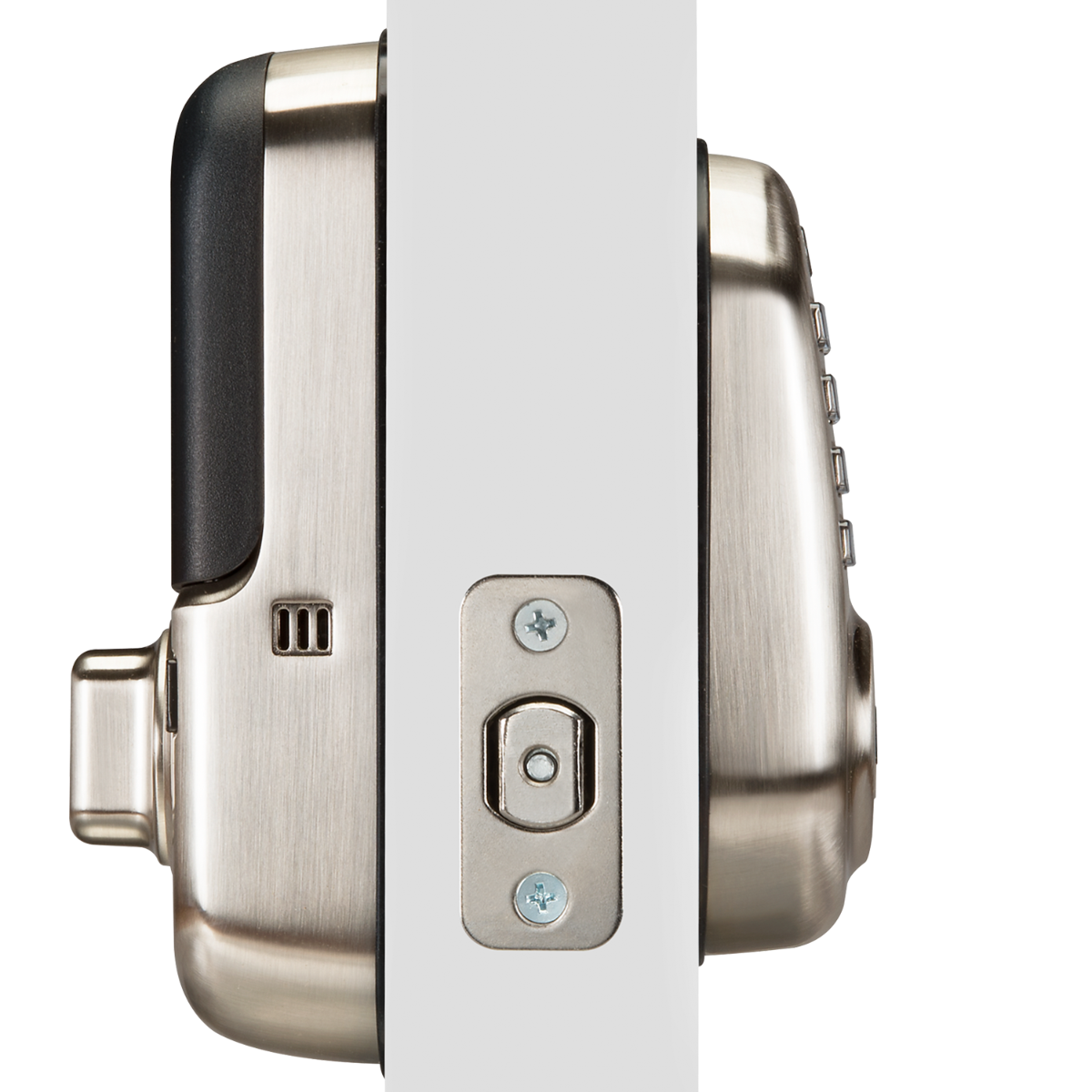Assure Keypad Keyed Deadbolt w- Z-Wave, Satin Nickel