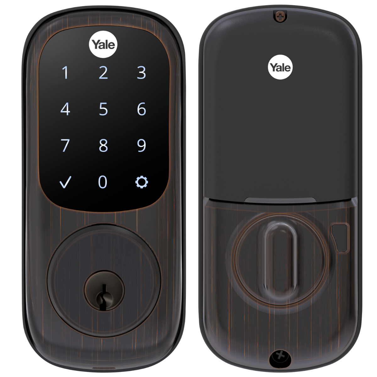 Assure Touchscreen Deadbolt w- no radio, Oil Rubbed Bronze