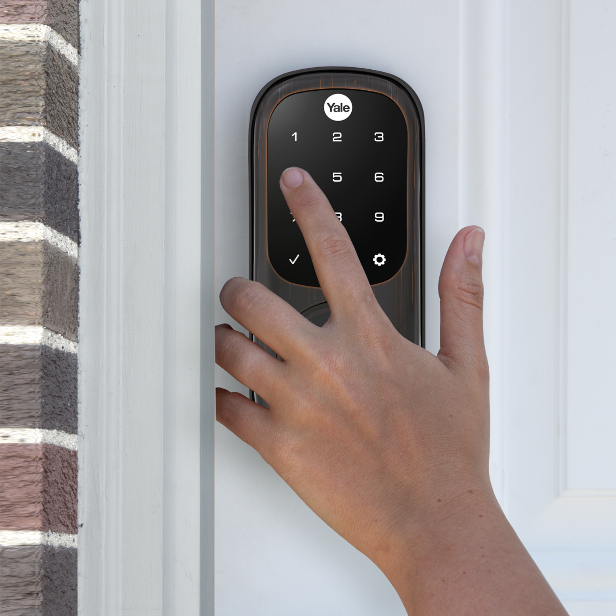 Assure Touchscreen Deadbolt w- no radio, Oil Rubbed Bronze