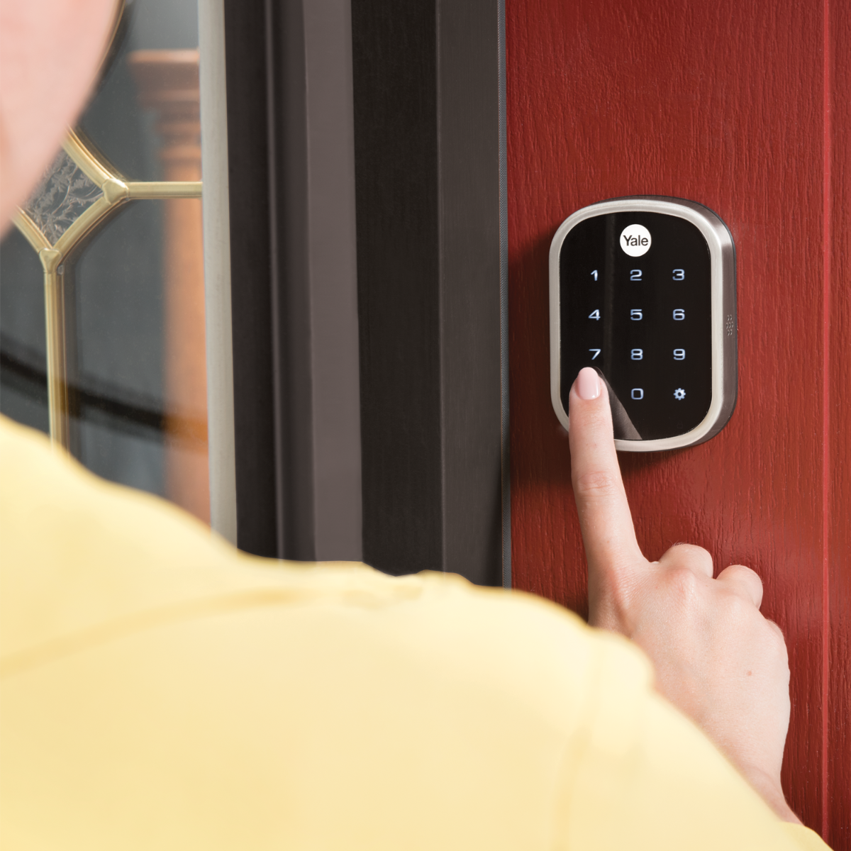 Assure Touchscreen Keyless Deadbolt w- NoRadio, Satin Nickel