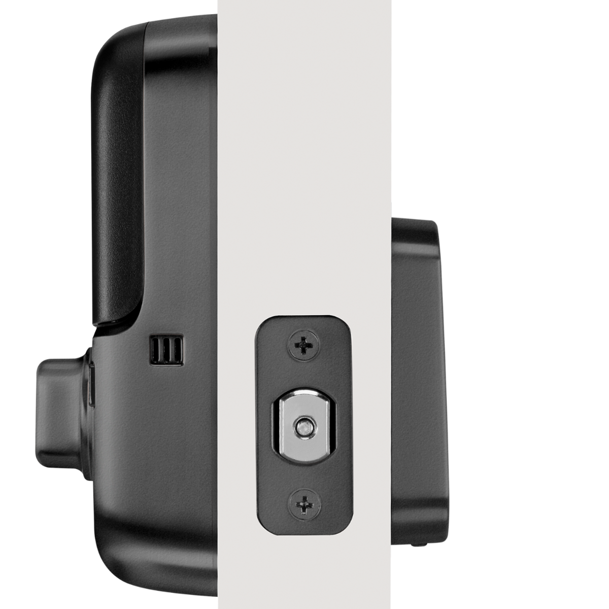 Assure Touchscreen Keyless Deadbolt w- NoRadio, Black Suede