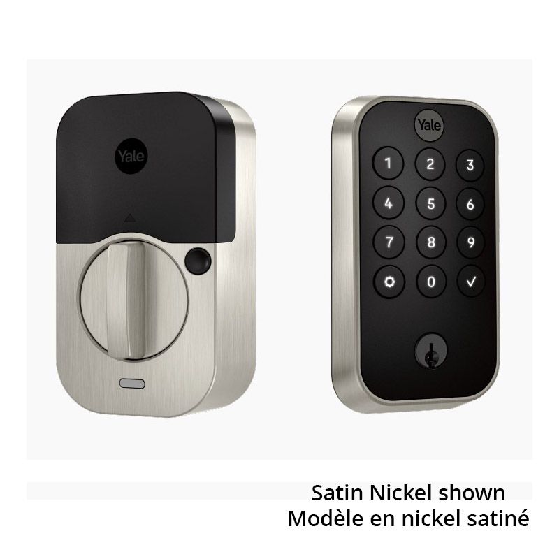 Pro2 Keyed Keypad Deadbolt, Z-Wave Plus, Black Suede