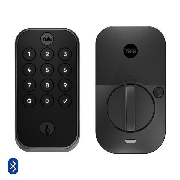 Pro2 Keyed Keypad Deadbolt, Bluetooth, Black Suede