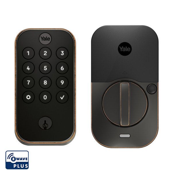 Pro2 Keyed Keypad Deadbolt, Z-Wave Plus, Oil Rubbed Bronze