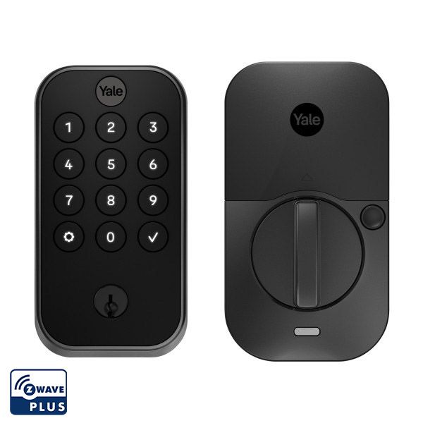 Pro2 Keyed Keypad Deadbolt, Z-Wave Plus, Black Suede