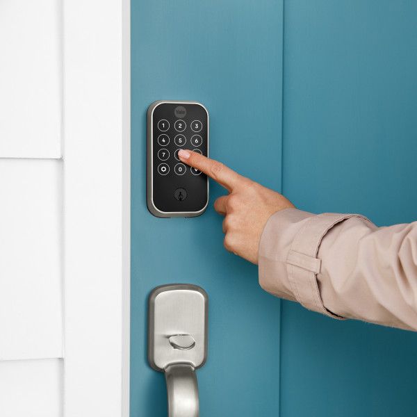 Pro2 Keyed Touchscreen Deadbolt, BT & WiFi Bridge, Nickel