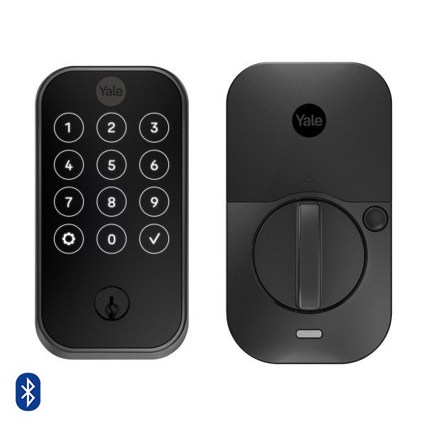 Pro2 Keyed Touchscreen Deadbolt, Bluetooth, Black Suede