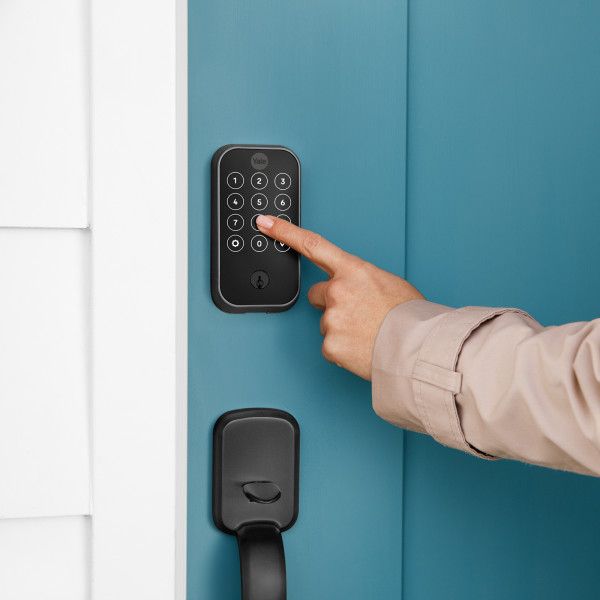 Pro2 Keyed Touchscreen Deadbolt, BT & WiFi Bridge, Black