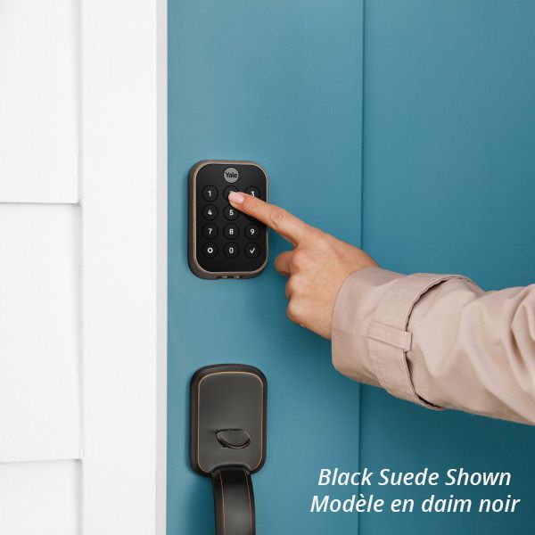 Pro2 Key-Free Keypad Deadbolt, Wi-Fi, Brass