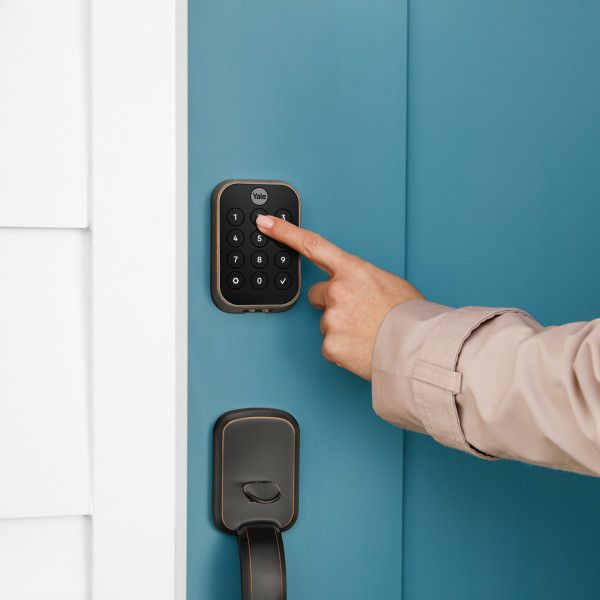 Pro2 Key-Free Keypad Deadbolt, Bluetooth ,Oil Bronze