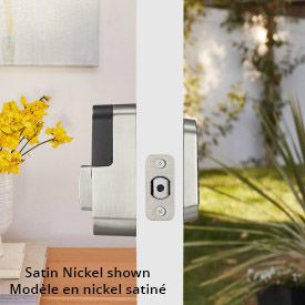 Pro2 Key-Free Keypad Deadbolt, Z-Wave Plus, Brass