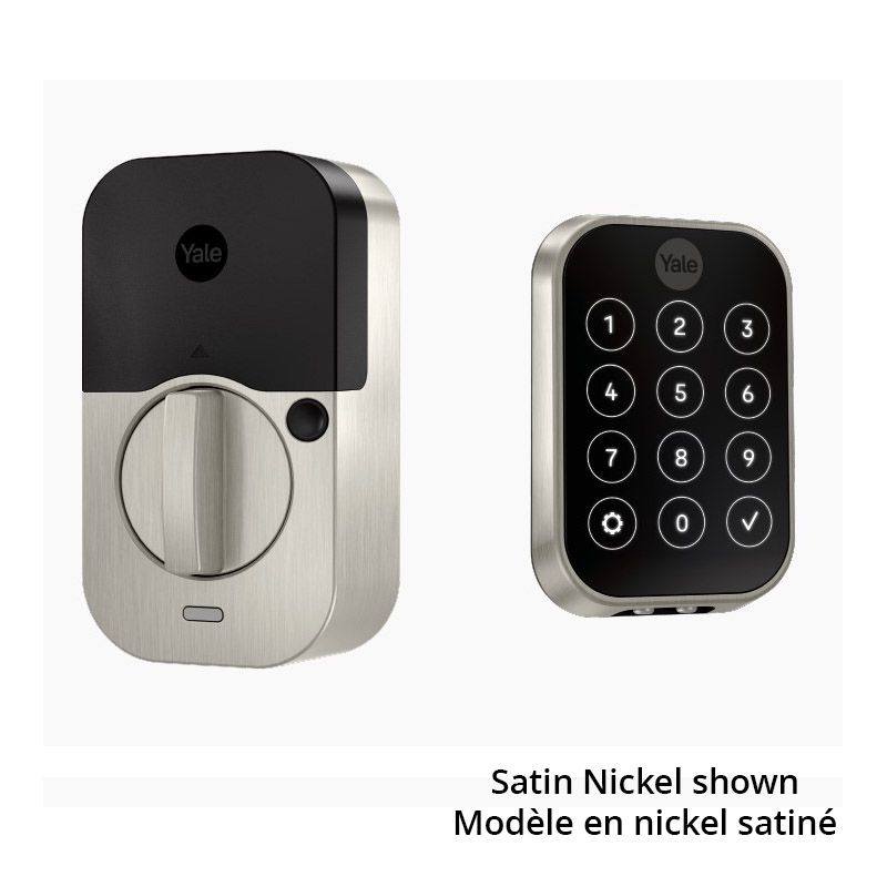 Pro2 Key-Free Touchscreen Deadbolt, Wi-Fi, Brass