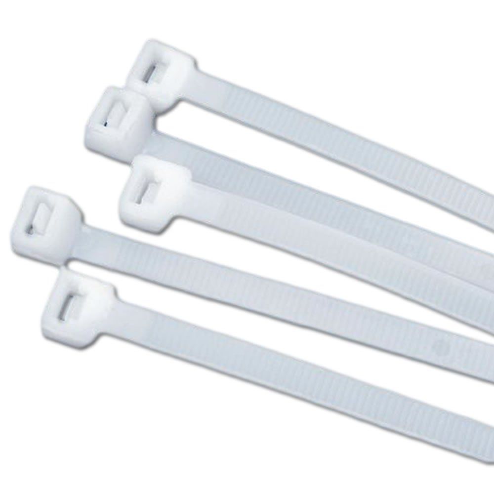 Cable Ties 15 in 50lbs White 100