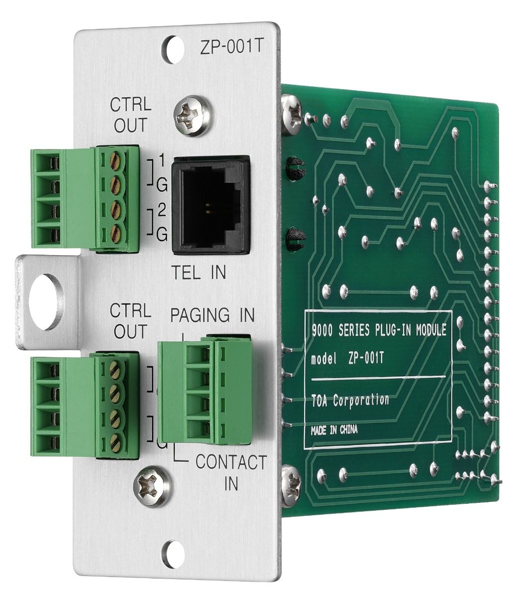 9000M2 series Module: Telephone zone paging module